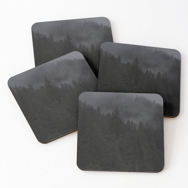 Item preview, of foggy mountains designed and sold by vixameliaxiv.