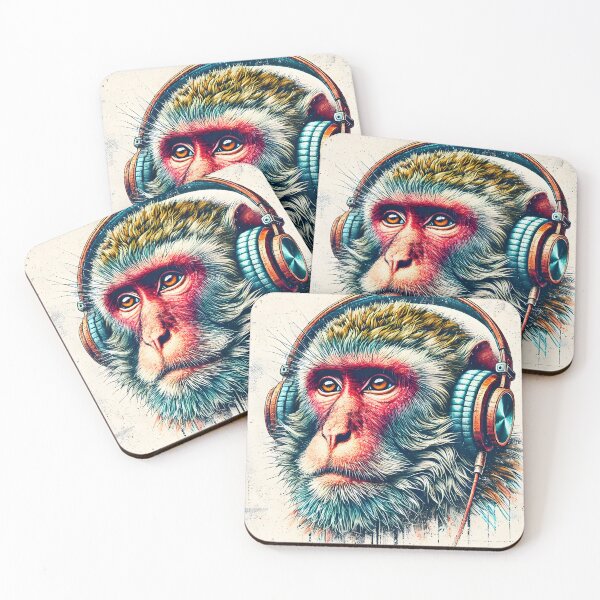 Item preview, Monkey Vibes on Full Volume designed and sold by unrealartwork.