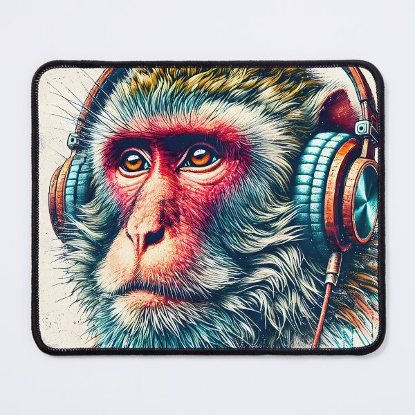 Item preview, Monkey Vibes on Full Volume designed and sold by unrealartwork.