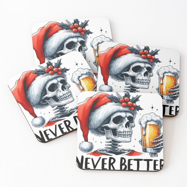 Item preview, Skeleton Drinking designed and sold by erkinmaddison.