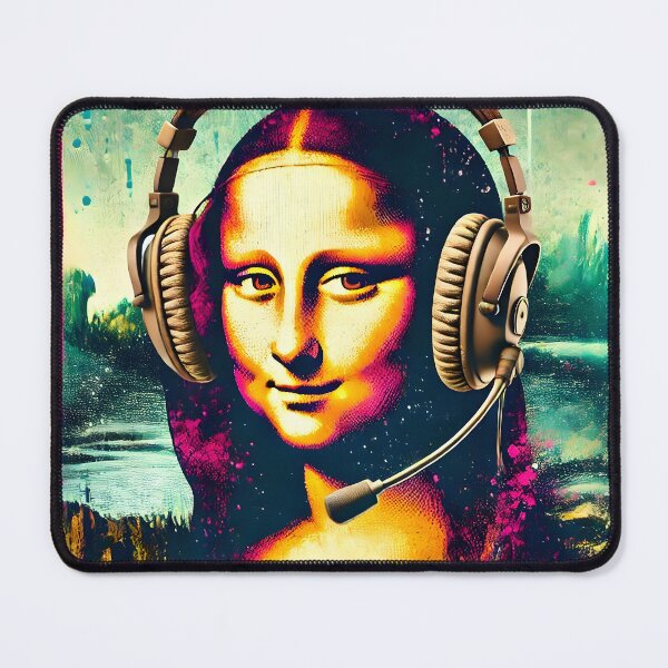 Item preview, Mona Lisa in Her Own Rhythm designed and sold by unrealartwork.