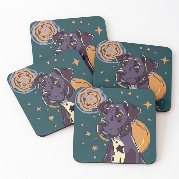 Item preview, Pixel Great Dane designed and sold by NaturePixel.