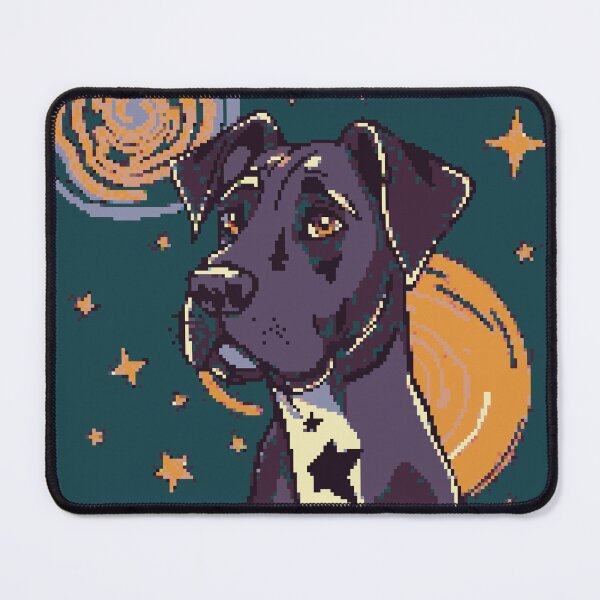 Item preview, Pixel Great Dane designed and sold by NaturePixel.