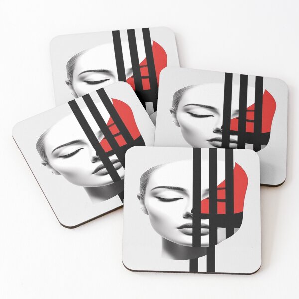Item preview, Red face woman designed and sold by FashionMachine.