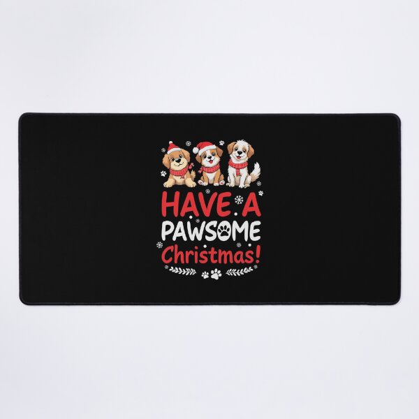 Item preview, Have a Pawsome Christmas - Funny Cute Dog Holiday designed and sold by tmerchtrends.
