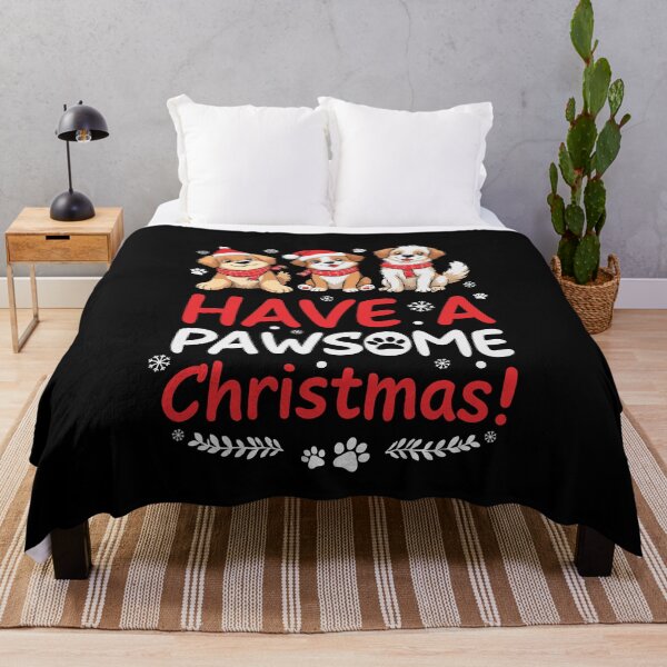 Item preview, Have a Pawsome Christmas - Funny Cute Dog Holiday designed and sold by tmerchtrends.