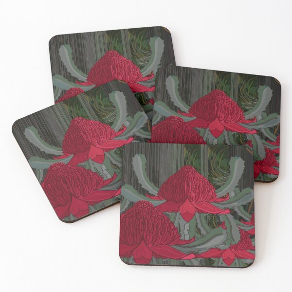 Item preview, Waratah Forest 2024 Red designed and sold by Donnahuntriss.