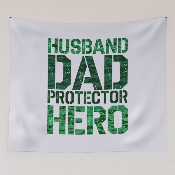 Item preview, Husband Dad Protector Hero designed and sold by TheArtOfPat.