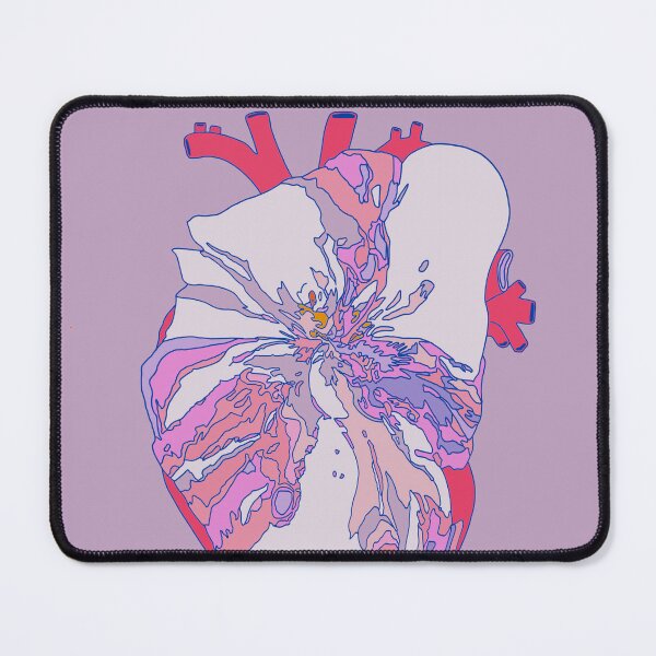 Item preview, Abstract Anatomical Heart - Pink designed and sold by Octa Ivy.