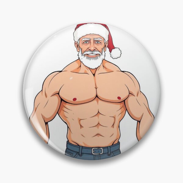 Item preview, Merry Christmas with muscles designed and sold by muscledaddies.