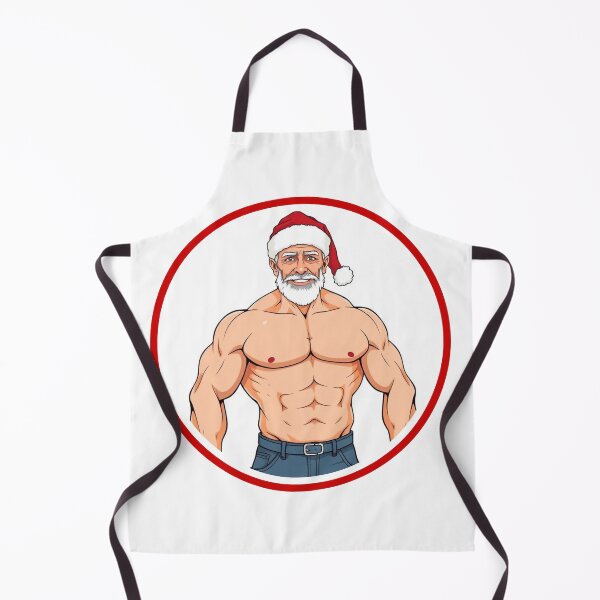 Item preview, Merry Christmas with muscles designed and sold by muscledaddies.
