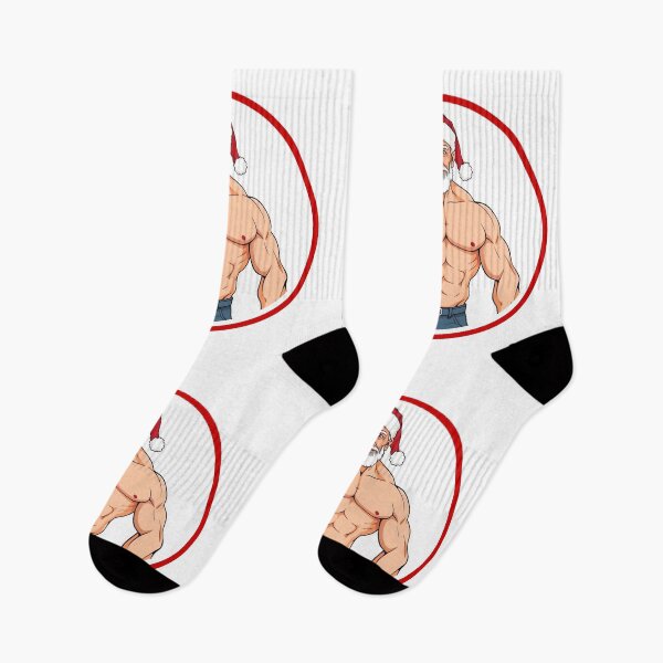 Item preview, Merry Christmas with muscles designed and sold by muscledaddies.