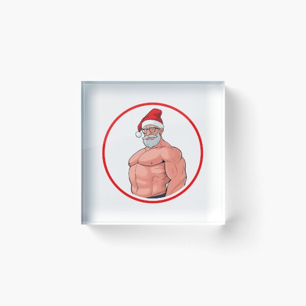 Item preview, Puff out your chest and wish Merry Christmas designed and sold by muscledaddies.