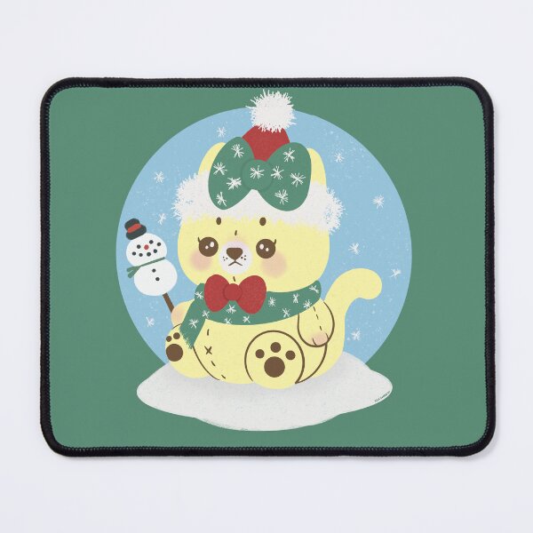 Item preview, Cottage Critters Cat holiday art designed and sold by Ash Evans.