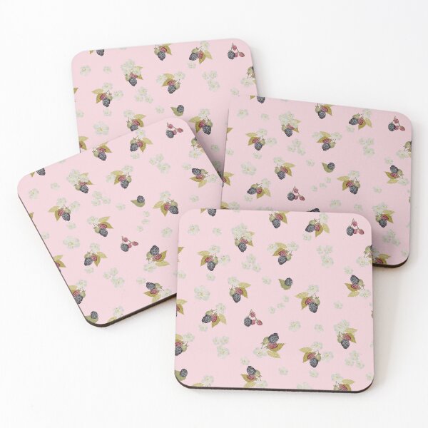 Item preview, Juicy Blackberries-Pale Pink Small-24A-022 designed and sold by Cori Lang.