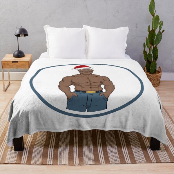 Item preview, Beautiful muscular Santa Claus designed and sold by muscledaddies.