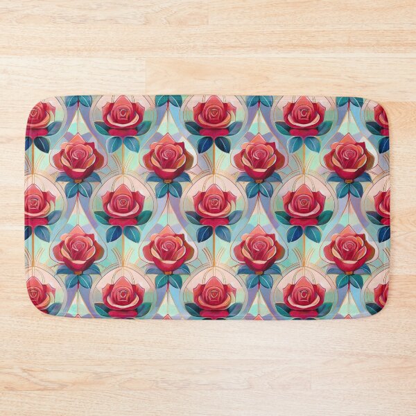 Item preview, Art Deco Red Roses  designed and sold by Kevin Luckham.