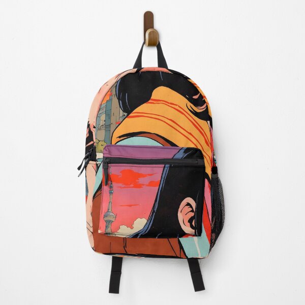 Item preview, Barnaul Russia Retro Anime Girl 80s Vintage Travel designed and sold by Retro-Anime9.
