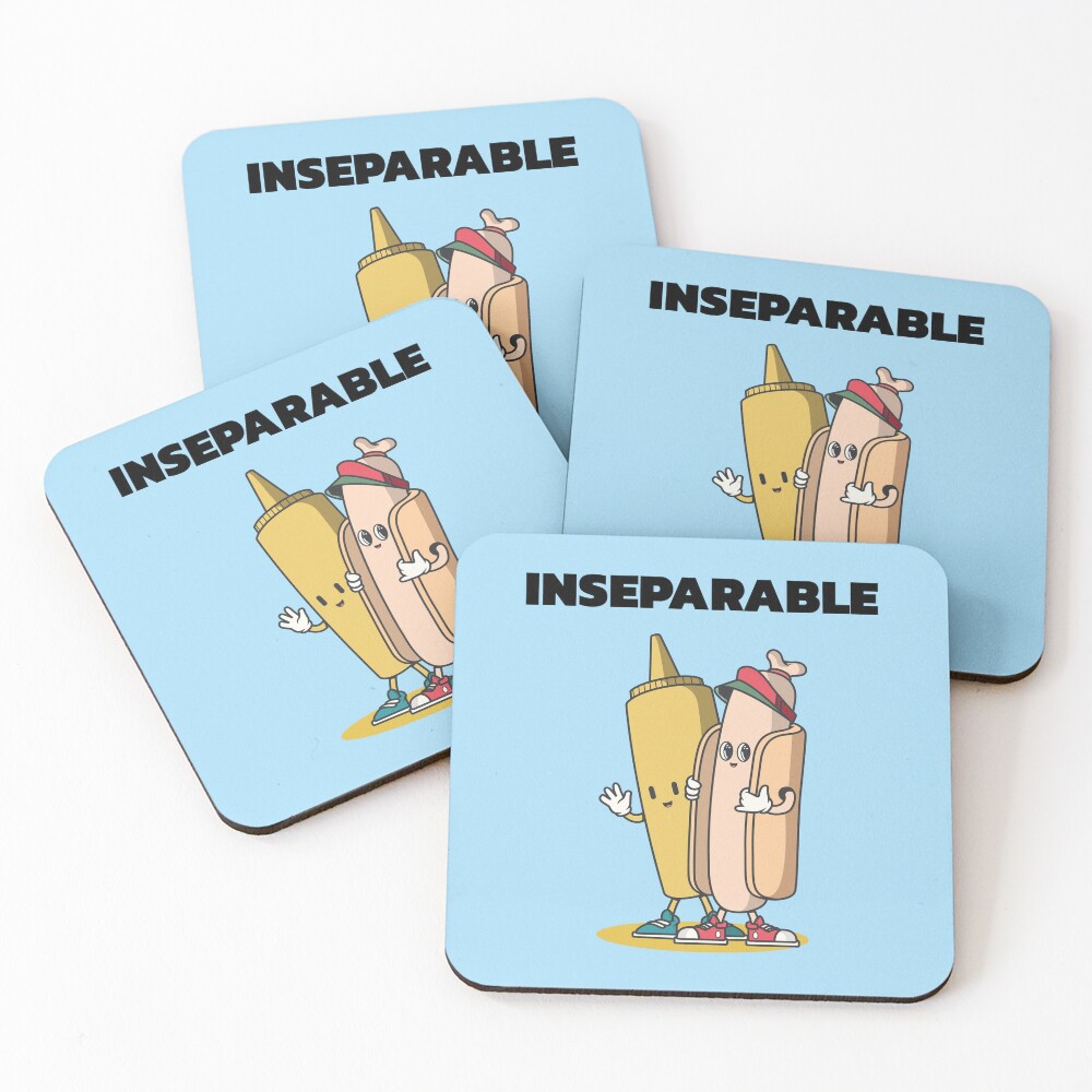 Item preview, Coasters (Set of 4) designed and sold by hellofanverse.
