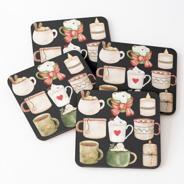 Item preview, Christmas Time, Christmas Cups Cozy Christmas  designed and sold by LovelyHappyGift.