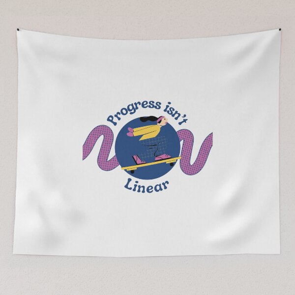 Item preview, Progress isn’t linear situation designed and sold by ciarameadows.