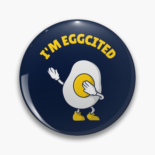 Item preview, I'm Eggcited designed and sold by Fanverse Merchandise.