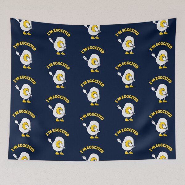 Item preview, I'm Eggcited designed and sold by Fanverse Merchandise.