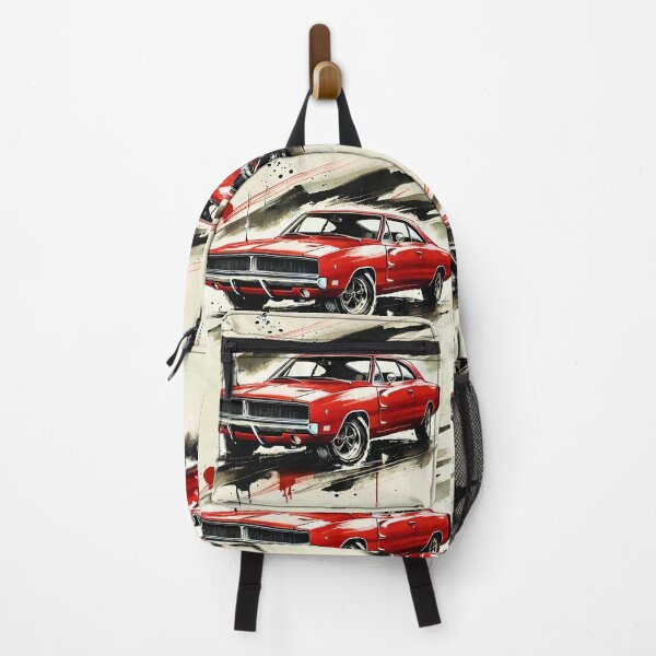 Item preview, Classic 1969 Charger Fanart (Red) designed and sold by Peterson Designs.