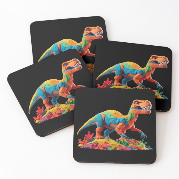 Aperçu de l'œuvre Argile colorée T-rex 1 créée et vendue par IrgumS.