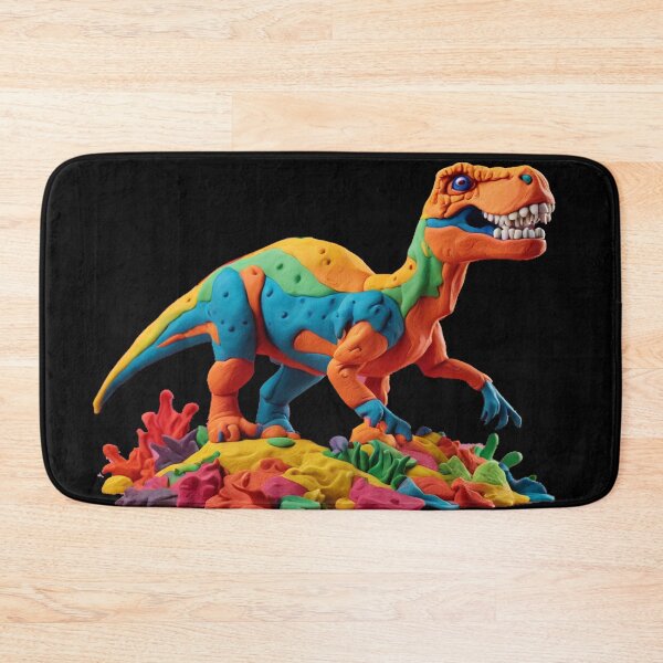 Aperçu de l'œuvre Argile colorée T-rex 1 créée et vendue par IrgumS.
