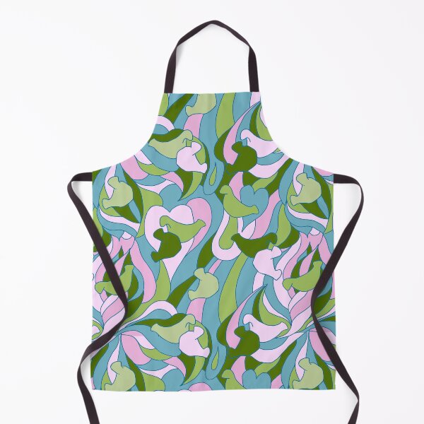 Item preview, Abstract Deco Birds - Pink/Green-24A-031 designed and sold by Cori Lang.