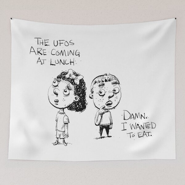 Item preview, UFOs at Lunch designed and sold by essence-of-fred.
