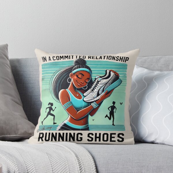 Item preview, In a Committed Relationship with my Running Shoes designed and sold by FunandWhimsy.