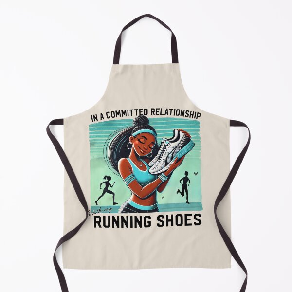 Item preview, In a Committed Relationship with my Running Shoes designed and sold by FunandWhimsy.