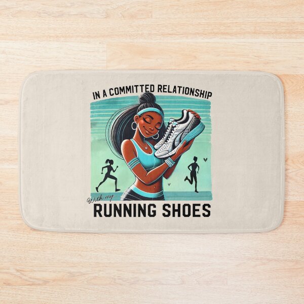 Item preview, In a Committed Relationship with my Running Shoes designed and sold by FunandWhimsy.