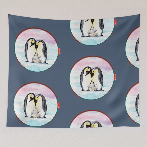 Item preview, Penguin Family designed and sold by PajaroPez.
