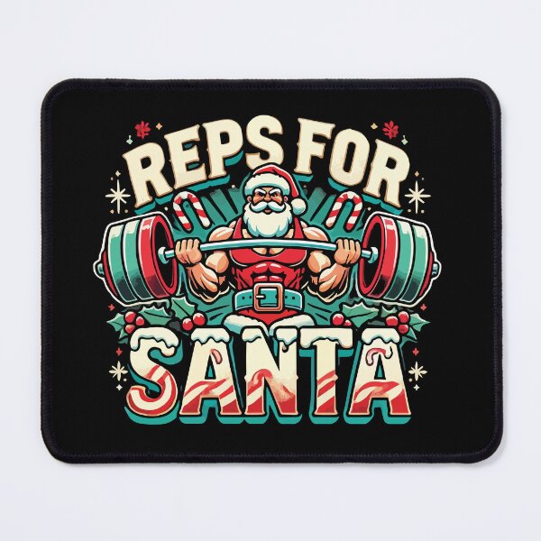Item preview, Reps for Santa – Funny Christmas Fitness designed and sold by chantastical.