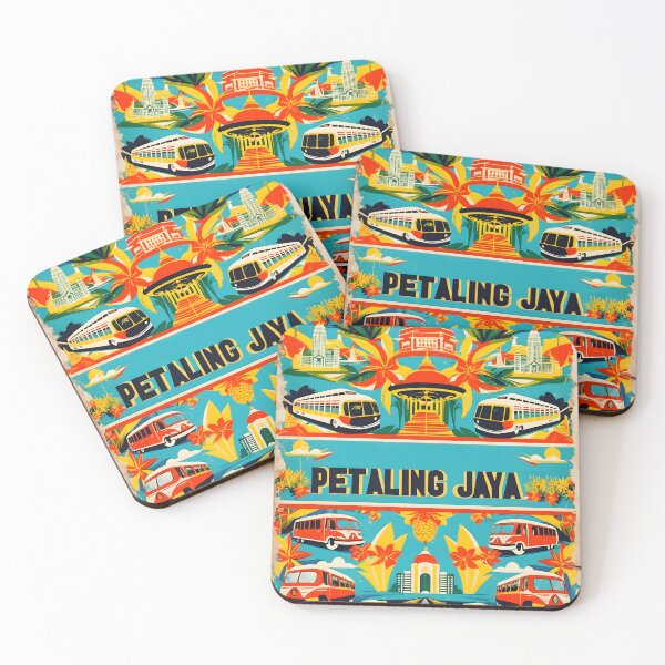 Item preview, Petaling Jaya Malaysia Vintage Travel Tourism designed and sold by TravelersGems.