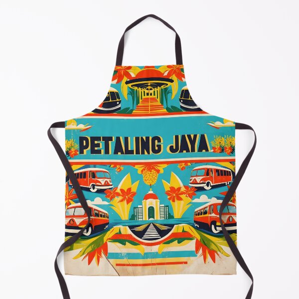 Item preview, Petaling Jaya Malaysia Vintage Travel Tourism designed and sold by TravelersGems.