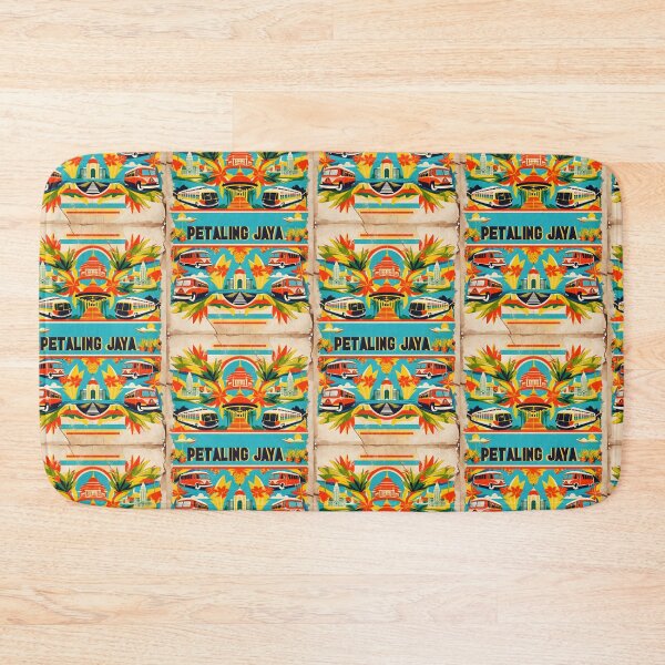 Item preview, Petaling Jaya Malaysia Vintage Travel Tourism designed and sold by TravelersGems.