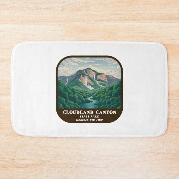 Item preview, Vintage Cloudland Canyon State Park (Georgia State Park) designed and sold by RabbitK.
