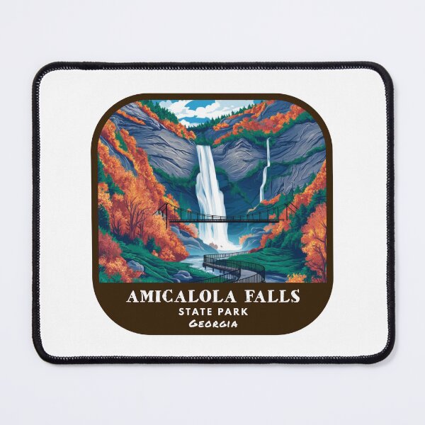 Item preview, Vintage Amicalola Falls State Park (Georgia State Park) designed and sold by RabbitK.