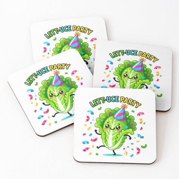 Item preview, Lett-Uce Party - Fun and Whimsical designed and sold by TrendzSlayer.