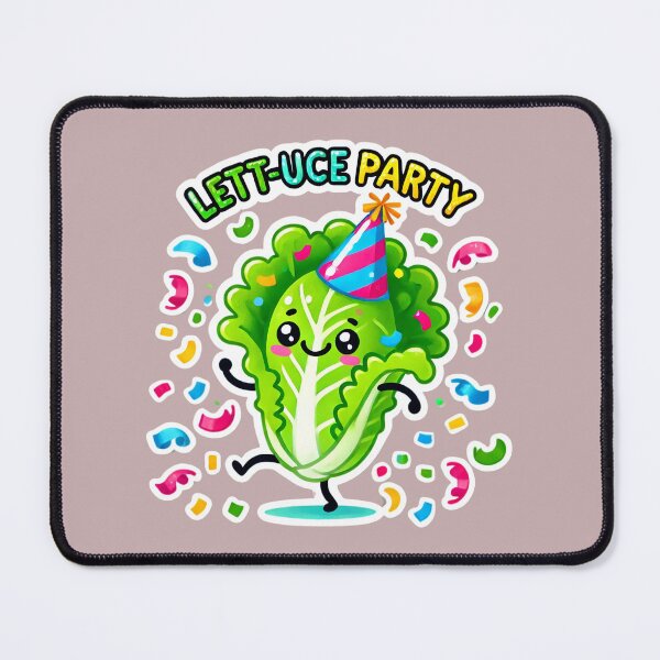 Item preview, Lett-Uce Party - Fun and Whimsical designed and sold by TrendzSlayer.