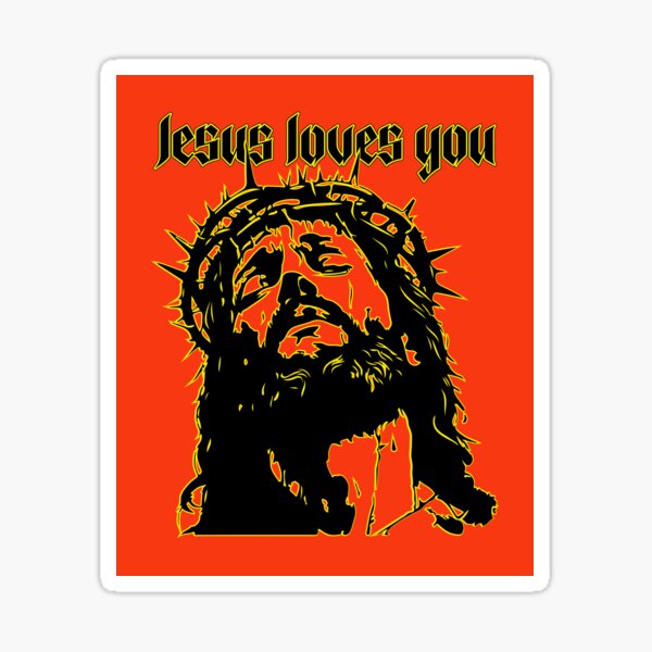Item preview, Jesus loves you  designed and sold by jasonrid.