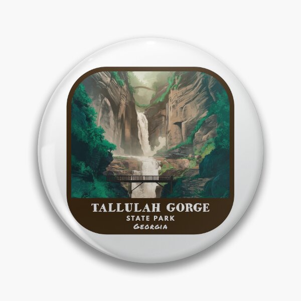 Item preview, Vintage Tallulah Gorge State Park (Georgia State Park) designed and sold by RabbitK.