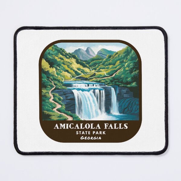 Item preview, Vintage Amicalola Falls State Park (Georgia State Park) designed and sold by RabbitK.