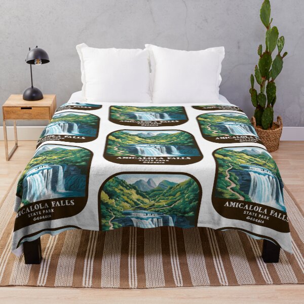 Item preview, Vintage Amicalola Falls State Park (Georgia State Park) designed and sold by RabbitK.