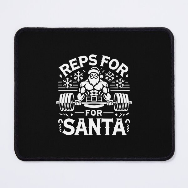 Item preview, Reps for Santa – Funny Christmas Fitness Bodybuilding Gym designed and sold by chantastical.