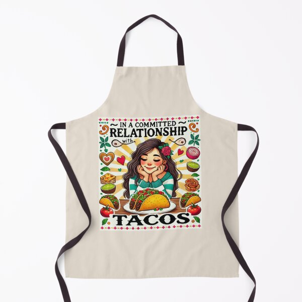 Item preview, In a Committed Relationship with Tacos! designed and sold by FunandWhimsy.